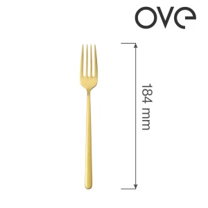 Furculita de desert Amarone Gold, OVE, 184 mm - Img 2