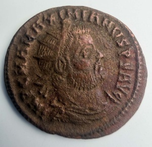 GALERIUS MAXIMIANUS - CAESAR ( 295- 299 AD ) Moneda Antica Romana
