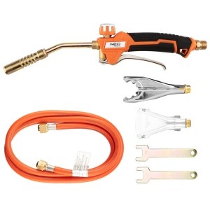 Garnitura de lipit cu aliaj 2kW, 3 arzatori, furtun de 1,5 m