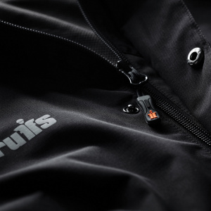 Geaca profesionala, anti-ploaie, cusaturi duble, buzunare cu fermoar, gluga, NEGRU, marimea M, Scruffs - Img 5
