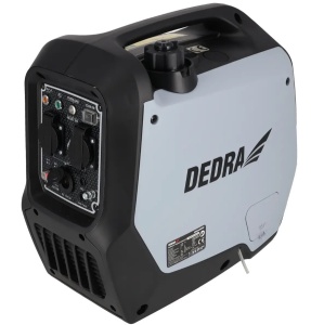 Generator portabil silentios, grup curent electric cu invertor, camping, pescuit, 1800W / 2000W, 220V, Dedra DEGA2000 - Img 9