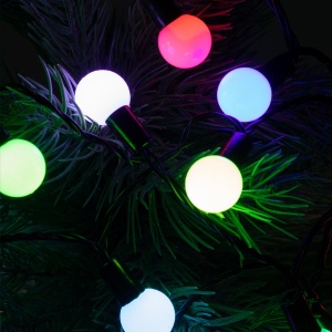 Ghirlanda cu LED-uri, decor glob - Img 2