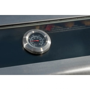 Gratar premium pe gaz, 4 arzatoare, putere 12kW, gratar din fonta, functionare la butelie, Dedra - Img 2