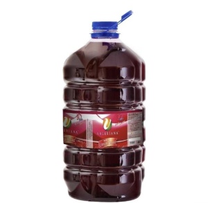 Gyümölcsös szirup granita adagolóhoz, Valerian, fekete cseresznye, 5L