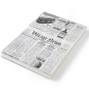 Hartie ambalat alimentara, personalizata tip ziar, 25 x 37cm, 10kg