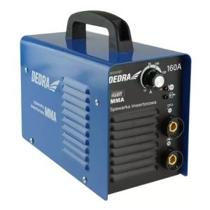 Hegesztőelektródás hegesztő, 160A, MMA, IGBT inverter, Dedra DESI191BT
