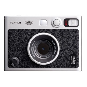 HYBRID instant fényképezőgép, Fujifilm Instax Mini EVO, FEKETE - Img 8