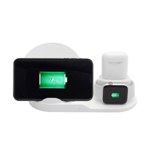 Incarcator wireless, standard Qi, 3in1 - Img 4