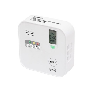 Intelligens CO érzékelő, telefonos kapcsolat, WiFi, Tuya, szén-monoxid érzékelő, tápegység 1 elem 3V CR123A, Home - Img 2