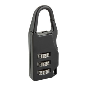 Lacat pt bagaje cu cifru, 21mm, cod din 3 cifre