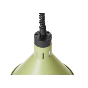 Lampa de caldura conica, HENDI, verde, dimaetru 275x(H)250mm - Img 2
