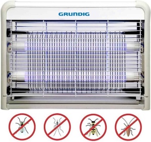 Lampa electrica pentru captura insecte, muste, tantari, fluturi, 2 x 4W, 220W, Grundig - Img 5