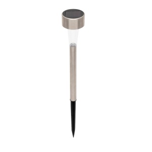 Lampa solară de grădină HOME MX843, metal, 1 LED alb cald, 24 buc./display, baterie AAA înlocuibilă - Img 1