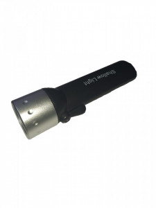 Lanterna subacvatica, comutaor on/off cu magnet, 180lm, 1 x LED COB 3Wcu lupa, adancime 20m, raza actiune 25m, VKTools - Img 3