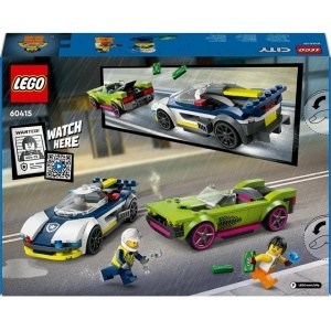 LEGO City 60415, rendőrségi autós üldözés, 213 darab - Img 8