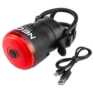 Lumina bicicleta, spate, cu functie STOP