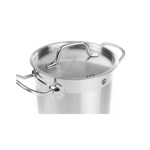 Magas edény – fedéllel, 6,00 l, 200 x (H) 190 mm, Profi Line, 18/8 rozsdamentes acél - Img 3