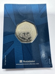 Marea Britanie – Medalie comemorativă Regina Elisabeta a II-a – Land of Hope and Glory – Westminster Collection. - Img 2