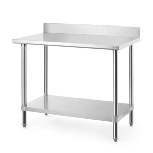 Masa de lucru centrala cu rebord,1200x600x950(H)mm