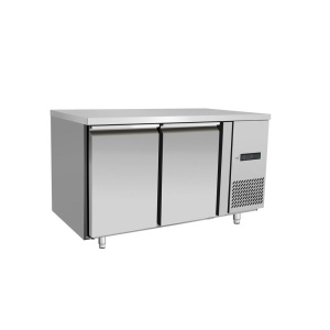 Masa frigorifica 2 usi, fara rebord, Arktic, Profi Line, GN 1/1, 280L, 230V/600W, 1360x700x(H)839mm