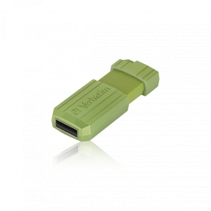 MEMORIE USB VERBATIM PINSTRIPE StoreNGo 128GB USB 2.0 VERDE "49462" - Img 2