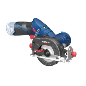 Mini körfűrész 12V, 85mm tárcsa, akkumulátor és töltő nélkül, 1450rpm, Dedra MAUS12