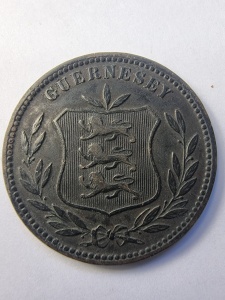 Moneda 8 Doubles 1902 - Guernesey - Img 2