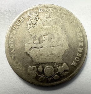 Moneda Argint 0.925 - Regatul Unit - George IV - 1 Shilling 1826 - Img 2