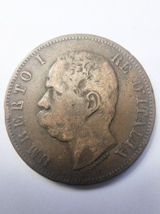 Moneda Italia - Umberto I - 10 Centesimi 1895