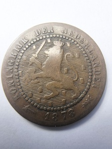 Moneda Olanda - Willem III - 1 Cent 1878