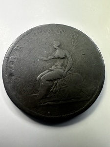 Moneda Regatul Unit - Half Penny 1806 - GEORGE III . - Img 2