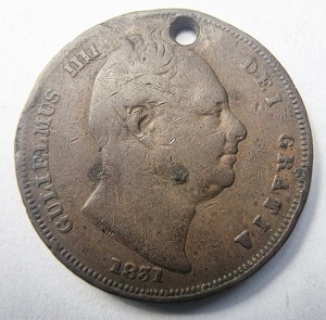Moneda Regatul Unit - William IV - Farthing 1831 - Gaurita