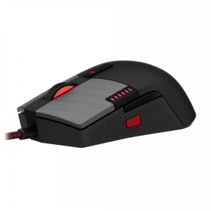Mouse gaming cu fir AOC Agon AGM700, Iluminare RGB, 16000 dpi, pastile greutati,Negru - Img 2