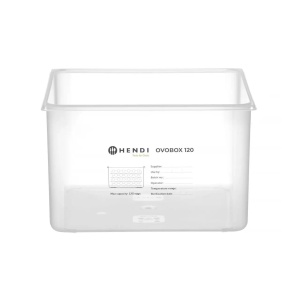 OVOBOX 120 HENDI - recipient oua GN2/3 + 8 tavi pentru oua, 18L, 355x325x(H)200mm - Img 2