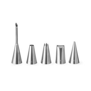 Pachet Pos ornare 35cm set 2 buc + Set 5 varfuri decorare inox - Img 2