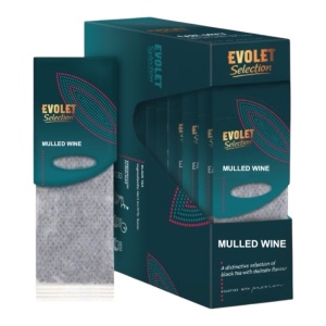 Pachet premium 20 plicuri ceai mari, Selection MULLED WINE, condimente si fructe, 20 x 4g, Evolet