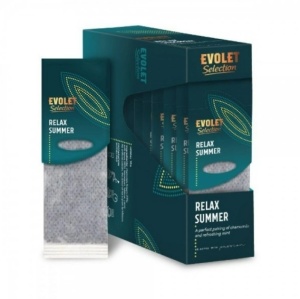Pachet premium 20 plicuri ceai mari, Selection RELAX SUMMER, flori si fructe, 20 x 4g, Evolet