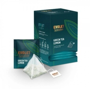 Pachet premium 25 plicuri piramida ceai Selection CEAI VERDE SI LAMAIE, 25 x 2.25g