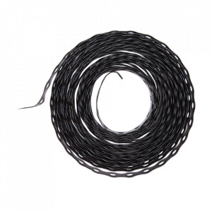 Perforált rögzítőszalag, 12mm x 10m, acél, fekete, Fixman - Img 2