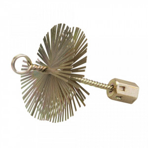 Perie metalica curatat tubulatura, 100mm, Silverline