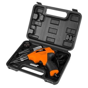 Pistol de lipit 200W, accesorii, in cutie