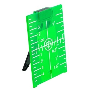 Placa tinta pentru nivele laser, culoare verde