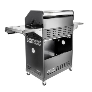 Prémium gázgrill, 5 égő, teljesítmény 17kW, öntöttvas grill, gázpalackos működtetés, Dedra - Img 11