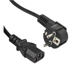 Prémium kábel, PC tápegység, hossza 1,8 m, ömlesztett állapotban