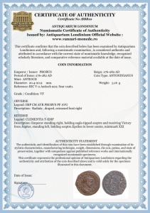 Probus ( 276-282 AD ) MONEDA ANTICA ROMANA - Img 3