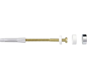 Professzionális WC-kagylótartó készlet, szénacél, rozsdamentes, 85 x 8mm, Celo - Img 8
