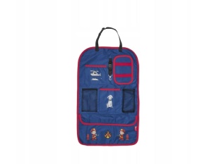 Protectie scaun pentru copii cu organizator, 62 x 40cm, albastru, Ultimate Speed - Img 3