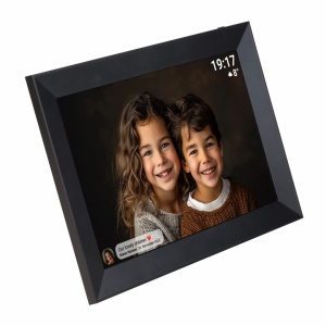 Ramă Foto Digitală Wi-Fi Denver PFF-1012BMK3, Ecran Tactil 10.1" HD IPS, Software Frameo, 16 GB Stocare, Transfer Poze și Video, Slot MicroSD, Black - Img 7