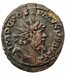- RARA - POSTUMUS ( 260-268 AD ) - GALLIC EMPIRE