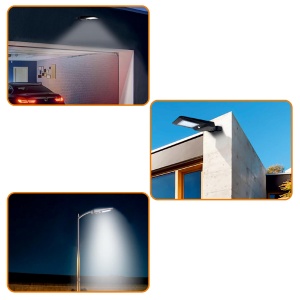 Reflector LED solar, cu senzor de miscare 15W, 1600 lm - Img 2